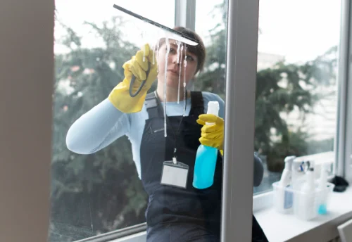 Nettoyage de vitres intérieures et extérieures à Ougney